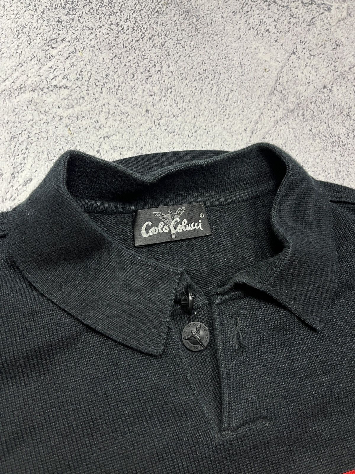 Carlo Colucci Vintage Carlo Colucci Jumper Graphic Sweater Only For Japan Size US M / EU 48-50 / 2 - 5 Thumbnail