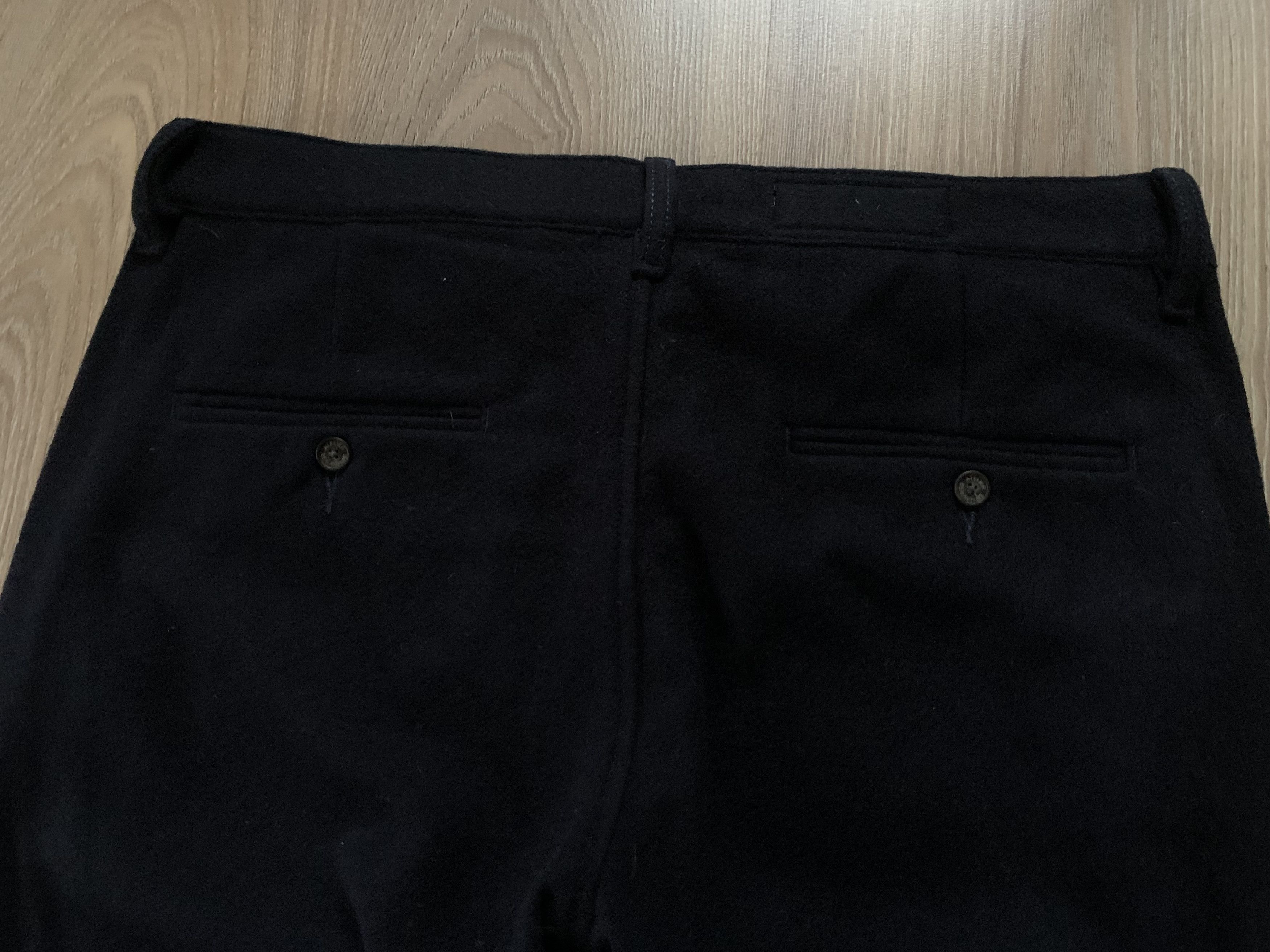 Designer Atelier Beaurepaire Black Wool Pants Trousers Size US 32 / EU 48 - 7 Thumbnail