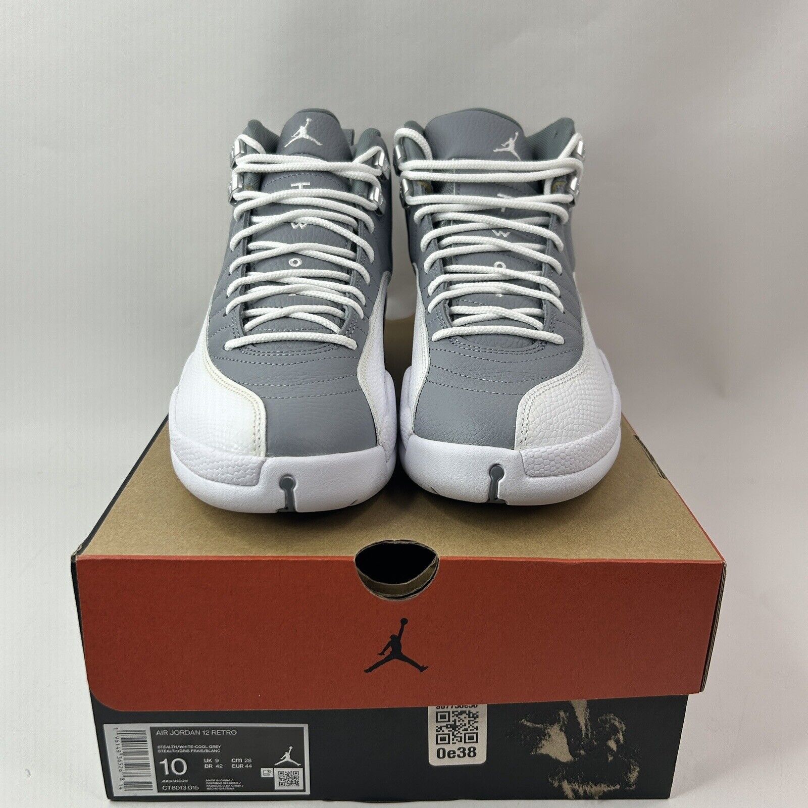 Nike Nike Air Jordan 12 Retro “Stealth” 2024 Size US 10 / EU 43 - 2 Thumbnail