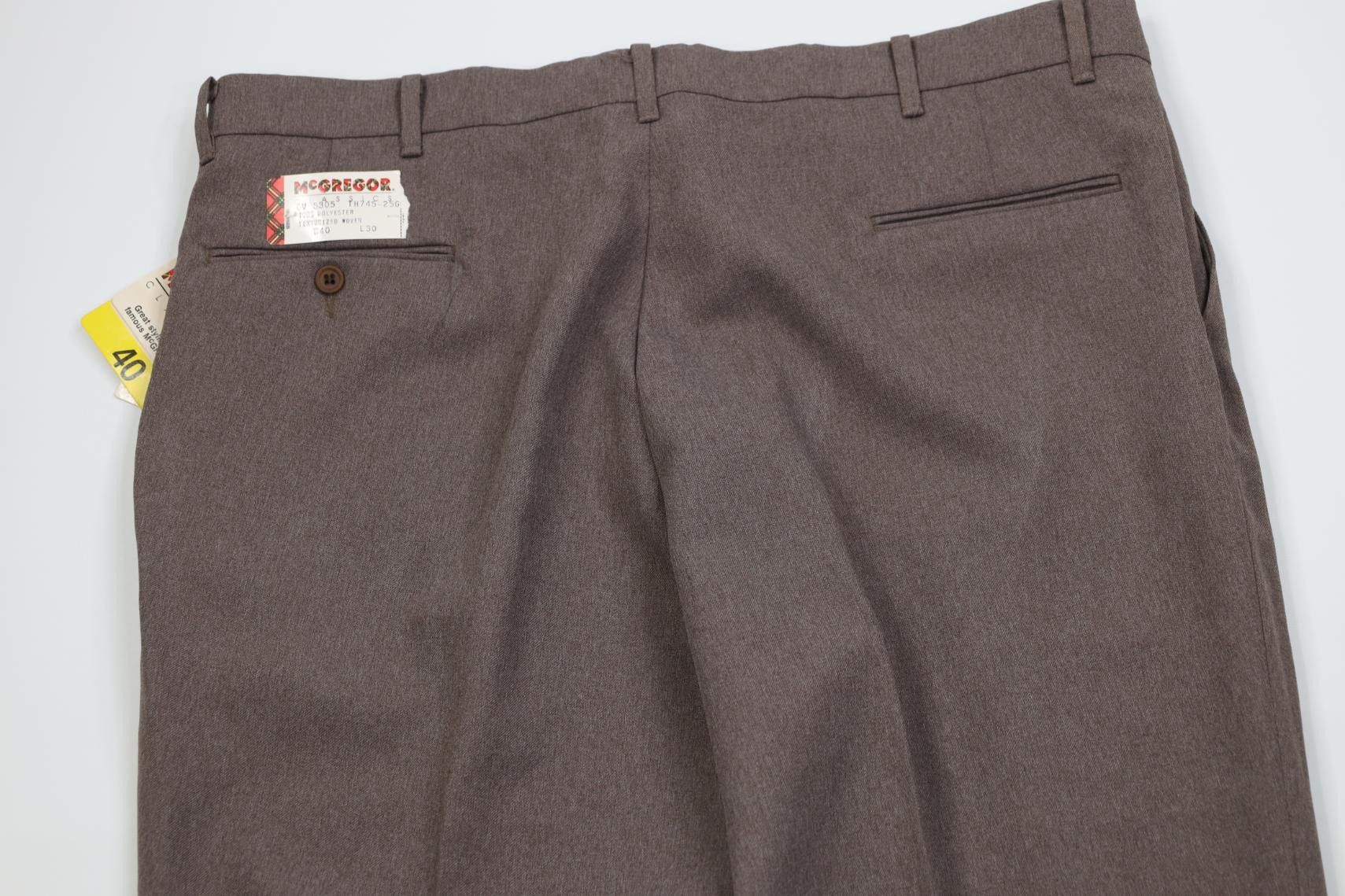 Vintage Deadstock Vintage 70s Streetwear Wide Leg Chino Pants USA Size US 40 / EU 56 - 11 Thumbnail