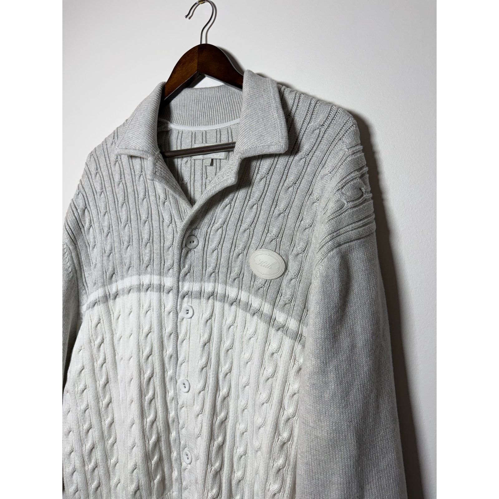 Kith Kith Abram Cardigan Light Heather Grey Size US M / EU 48-50 / 2 - 3 Thumbnail