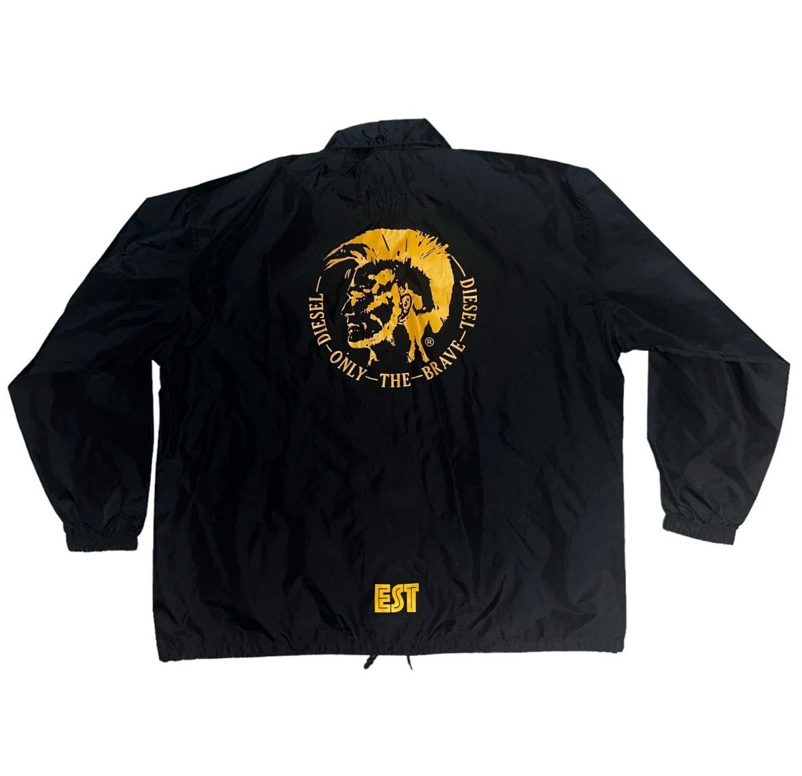 Diesel Vintage 1993 Diesel Bruce Springsteen Windbreaker Jacket r Size US XXL / EU 58 / 5 - 1 Thumbnail