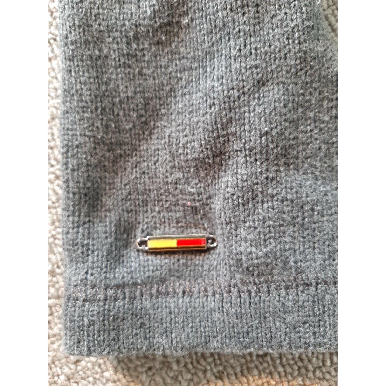 Tommy Hilfiger Tommy Hilfiger Zip Sweater Gray Women L Large Long Sleeve Size L / US 10 / IT 46 - 2 Thumbnail