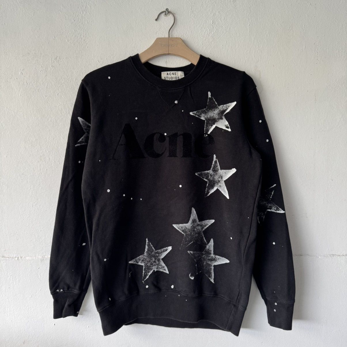 Acne Studios Acne Studios Bliss Merci Paw13 Stars Sweatshirt Size US M / EU 48-50 / 2 - 1 Thumbnail