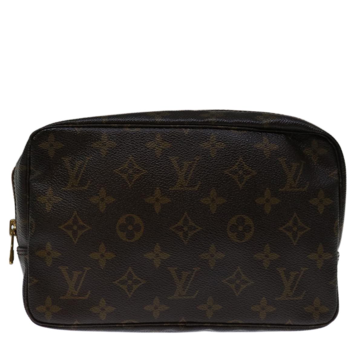 Louis Vuitton Trousse De Toilette Brown Canvas Clutch Bag (Pre-Owned) Size ONE SIZE - 1 Thumbnail
