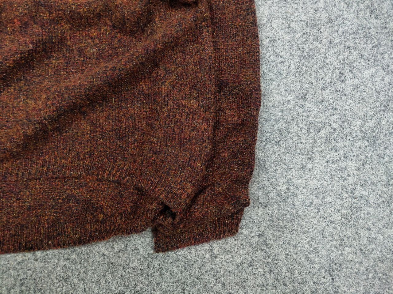 Global Work Japan Design Light Brown Wool blend Sweater