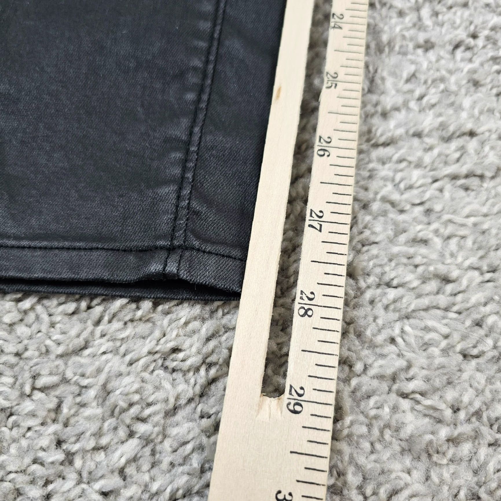 Ann Taylor ANN TAYLOR LOFT Black Jegging Pants Womens 27 Regular Mid Rise Stretch 27x28 Size 27" / US 4 / IT 40 - 7 Thumbnail