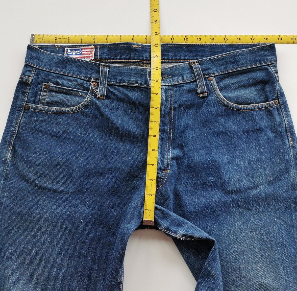 Vintage Vintage Bobson Selvedge Flare Jeans Size US 36 / EU 52 - 12 Thumbnail