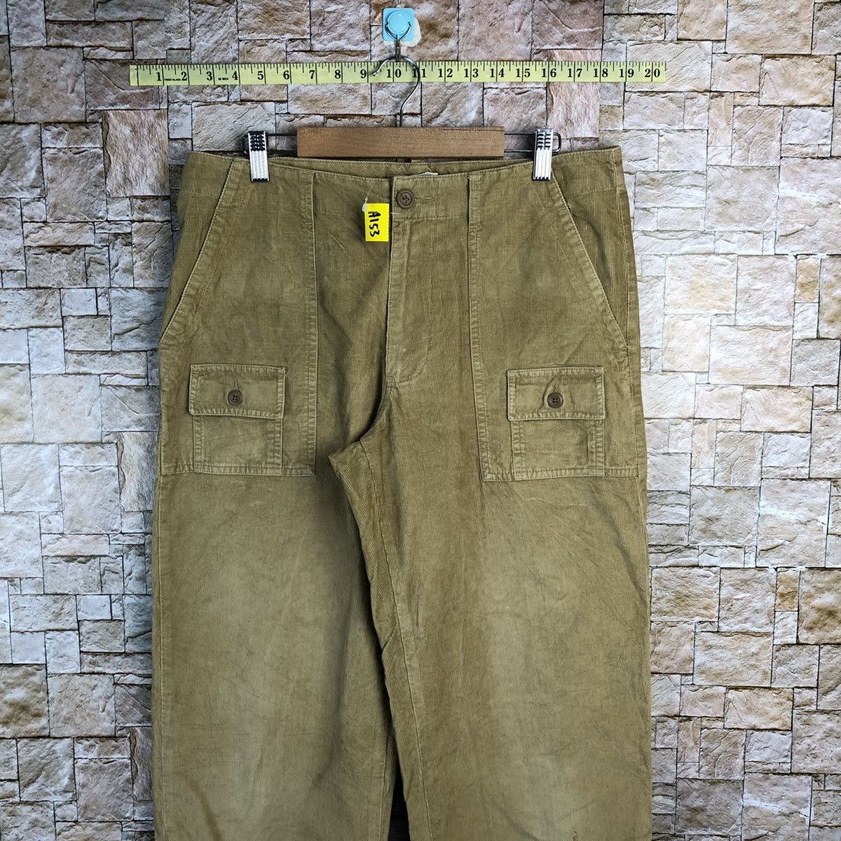 Gap Gap Reservist vintage Brown Corduroy bush Pants #A153 Size US 31 - 2 Thumbnail