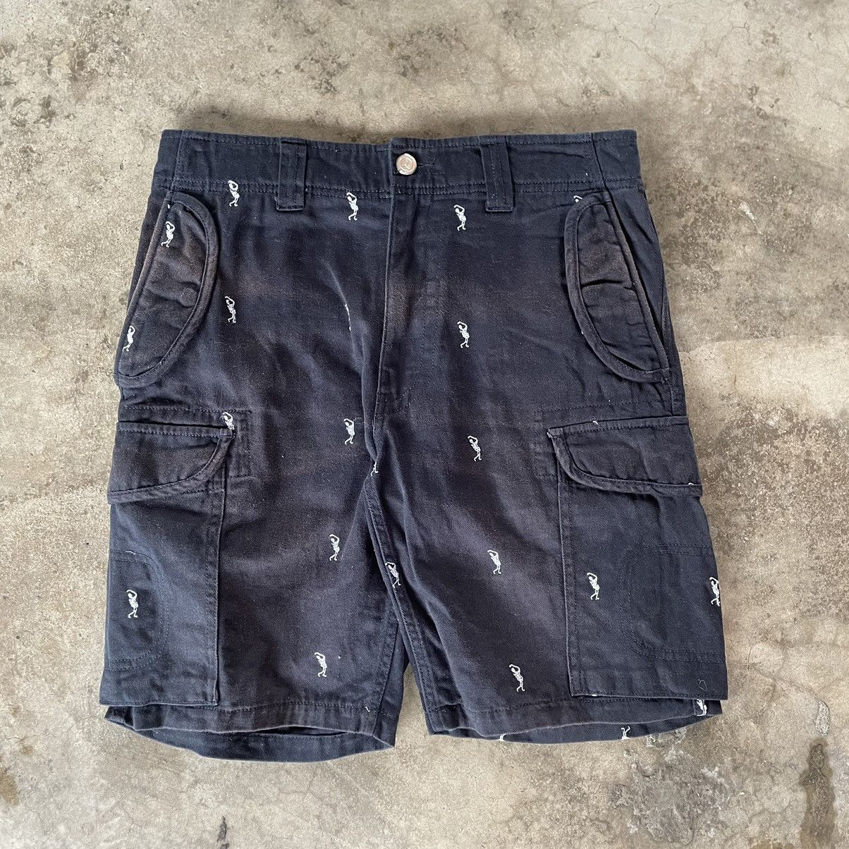 Designer × Japanese Brand × Vintage 🔥Mark & Lona 8 Pockets Tactical Sun Faded Cargo Shorts Pants Size US 30 / EU 46 - 1 Thumbnail