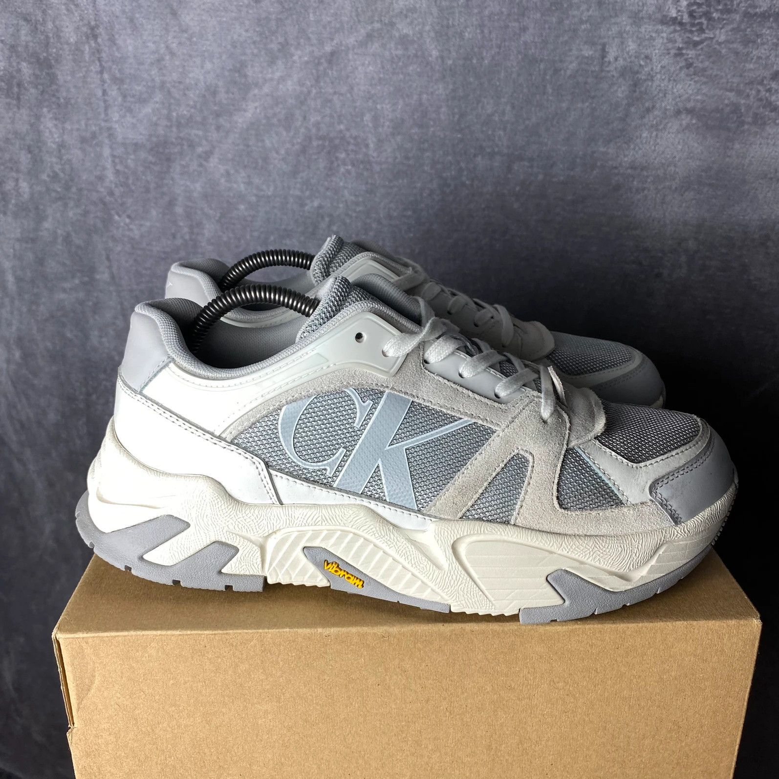 Calvin Klein Calvin Klein Jeans Chunky Runner Vibram Leather mix Size US 10 / EU 43 - 5 Thumbnail