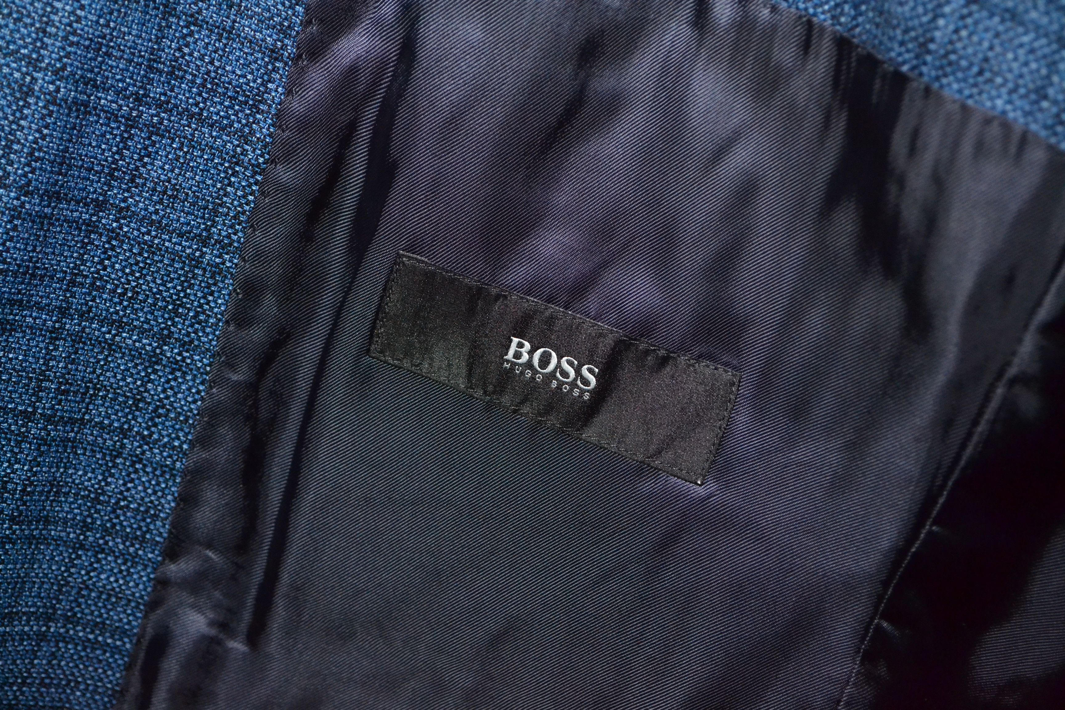 Hugo Boss Hugo Boss Hutsons3 Check Woolen Blazer 48 Drago Super 120 Size 38R - 10 Thumbnail