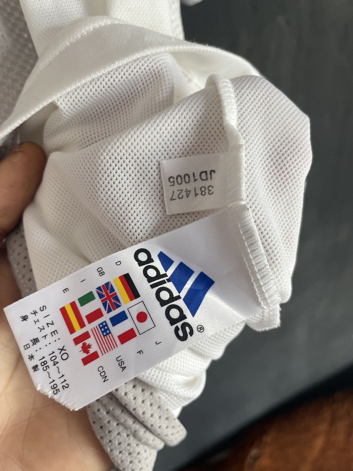 Adidas Japan 2002 Played issued JFA Japan international team Size US L / EU 52-54 / 3 - 6 Thumbnail