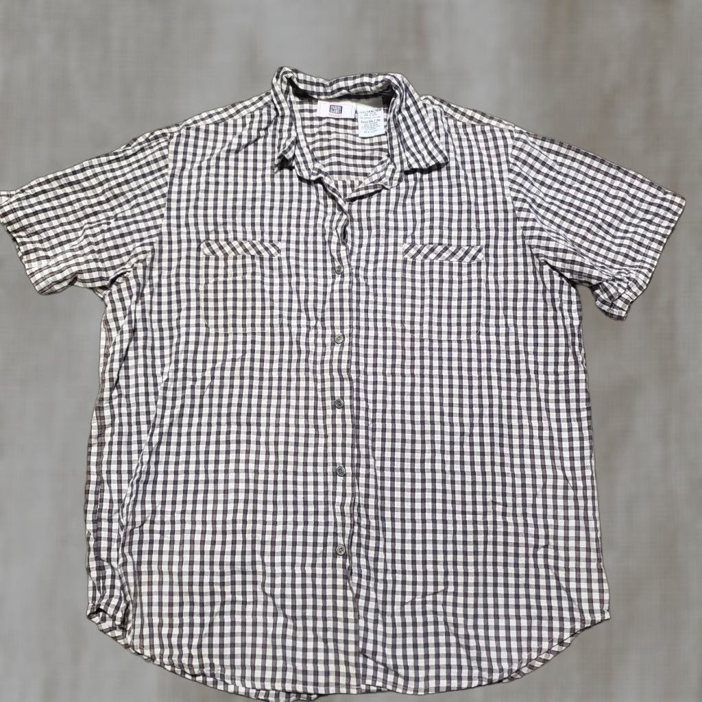 Faded Glory Faded Glory Shirt Womens Button-Up Plaid Checkered Long Sleeve 14W/16W Multicolor 90s? (Note: This is not allowed to add info) Size XXL / US 16-18 / IT 52-54 - 1 Thumbnail