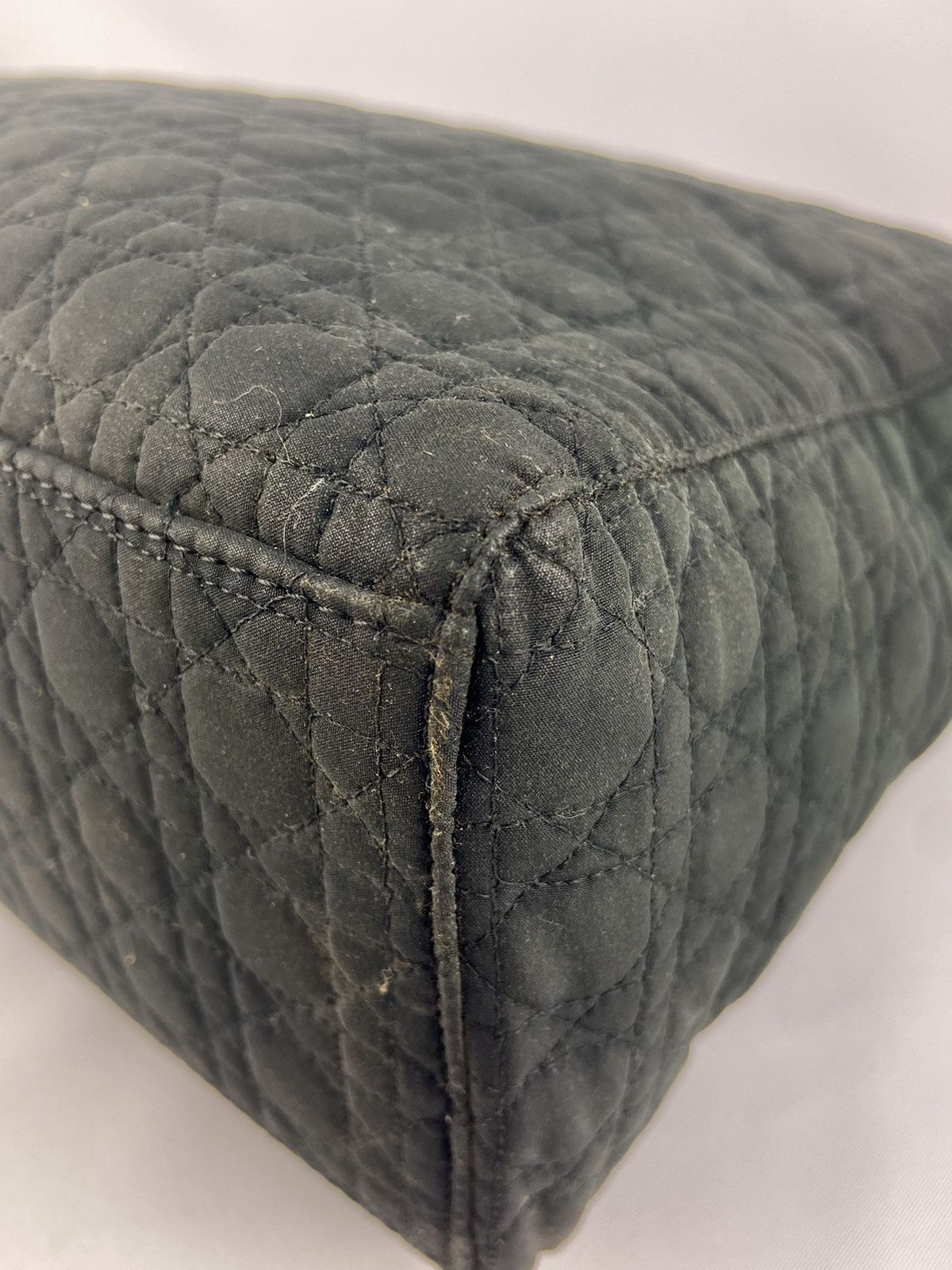 Dior Authentic Vintage Chrostian Lady Dior cannage Nylon Size ONE SIZE - 24 Thumbnail