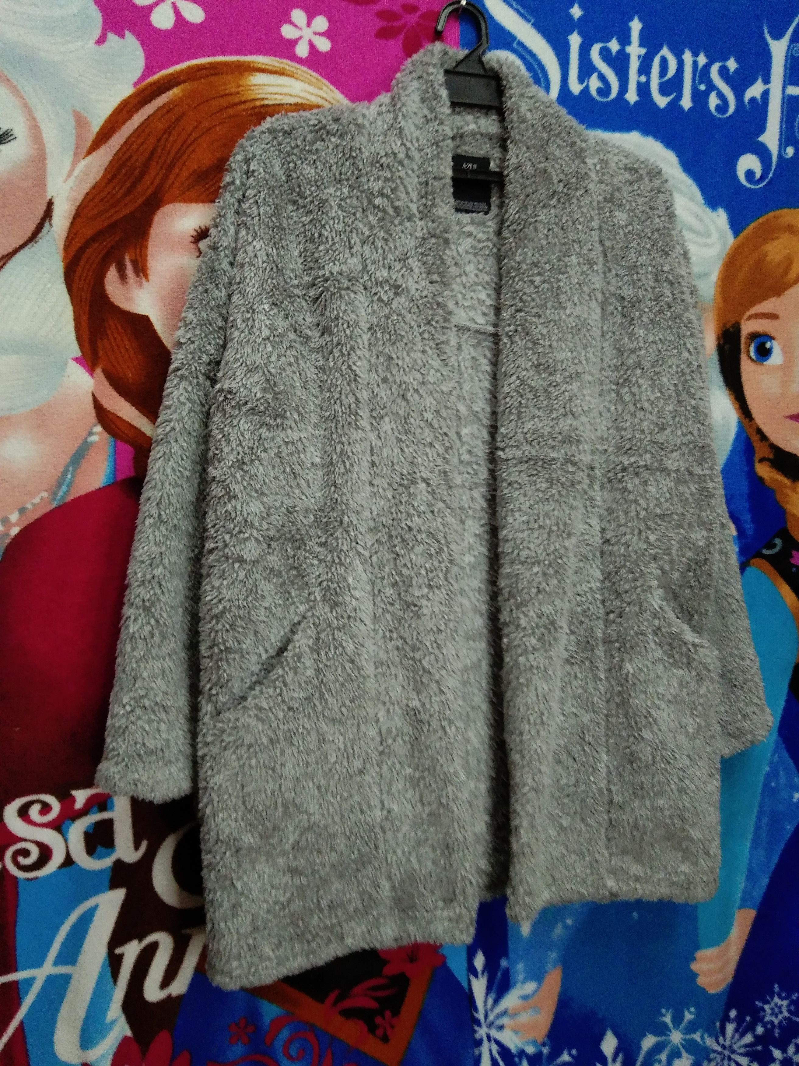 Japanese Brand × MOUSSY AZUL SOFT AND FLUFFY BUTTONLESS JACKET Size ONE SIZE - 4 Thumbnail
