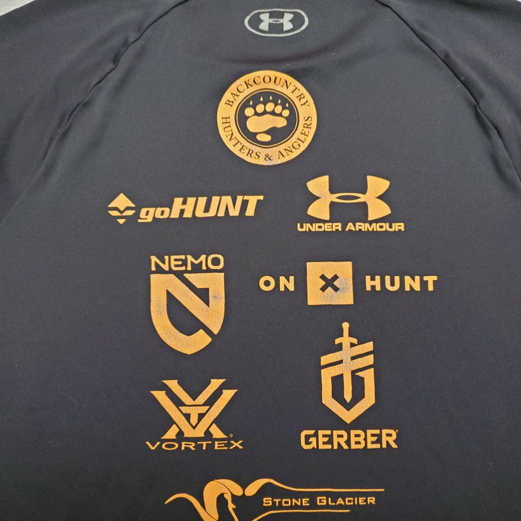 Under Armour Under Armour Shirt Men L Black Tech Tee Performance Stretch Hike Hunt Gerber Shirts Black Tech Tee Men L Size US L / EU 52-54 / 3 - 5 Thumbnail