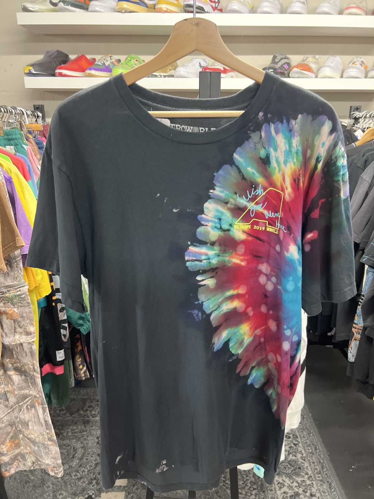 Travis Scott Cactus Jack Astroworld Live In Europe Tee Size US L / EU 52-54 / 3 - 1 Thumbnail