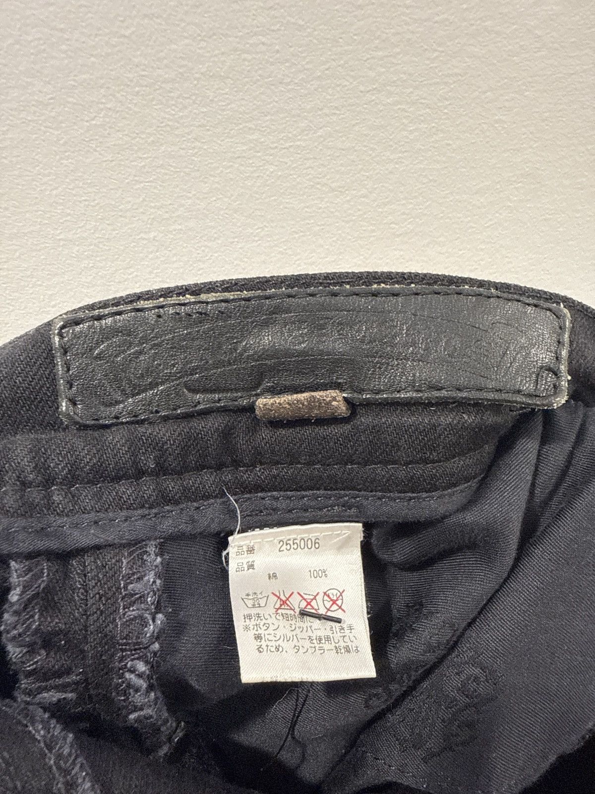 Chrome Hearts Chrome Hearts Black Denim Jeans Fleur Knee Panels Size US 30 / EU 46 - 5 Thumbnail