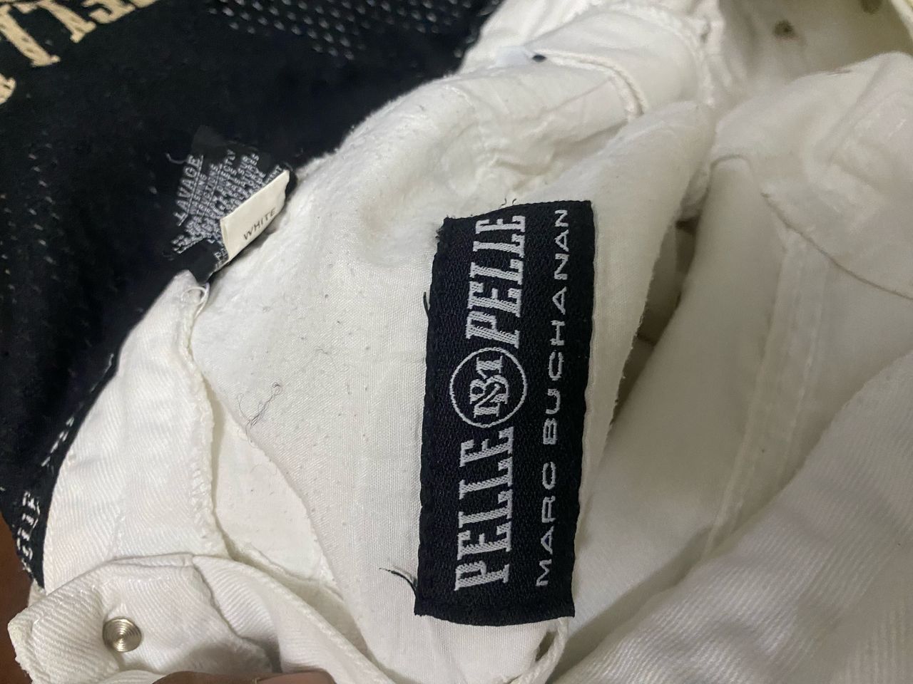 Marc Buchanan × Pelle Pelle Pelle Pelle coverall jeans by marc Buchanan Size US 36 / EU 52 - 3 Thumbnail