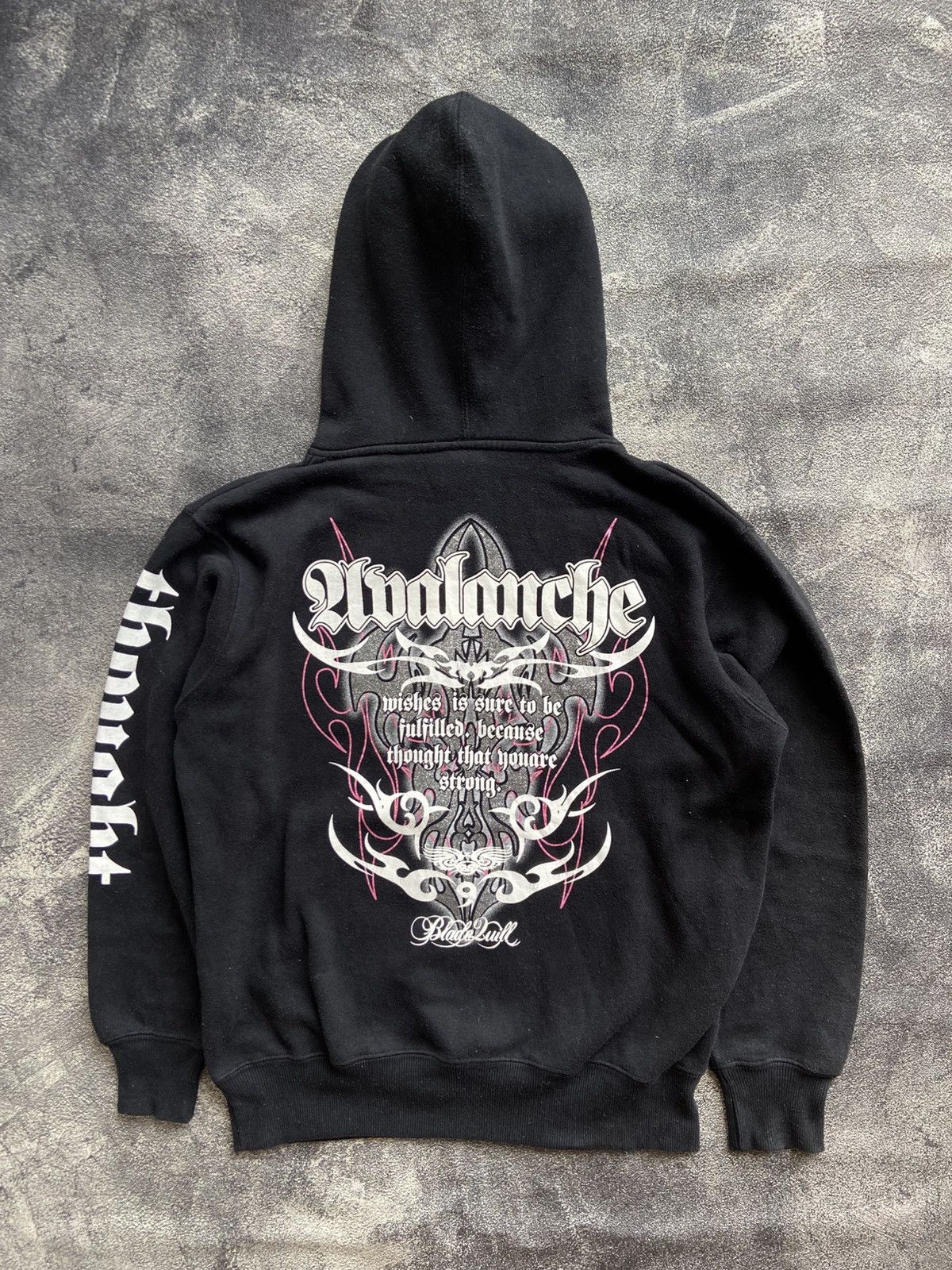 Japanese Brand Beaumere Avalanche Poems Hoodie Size US M / EU 48-50 / 2 - 8 Thumbnail