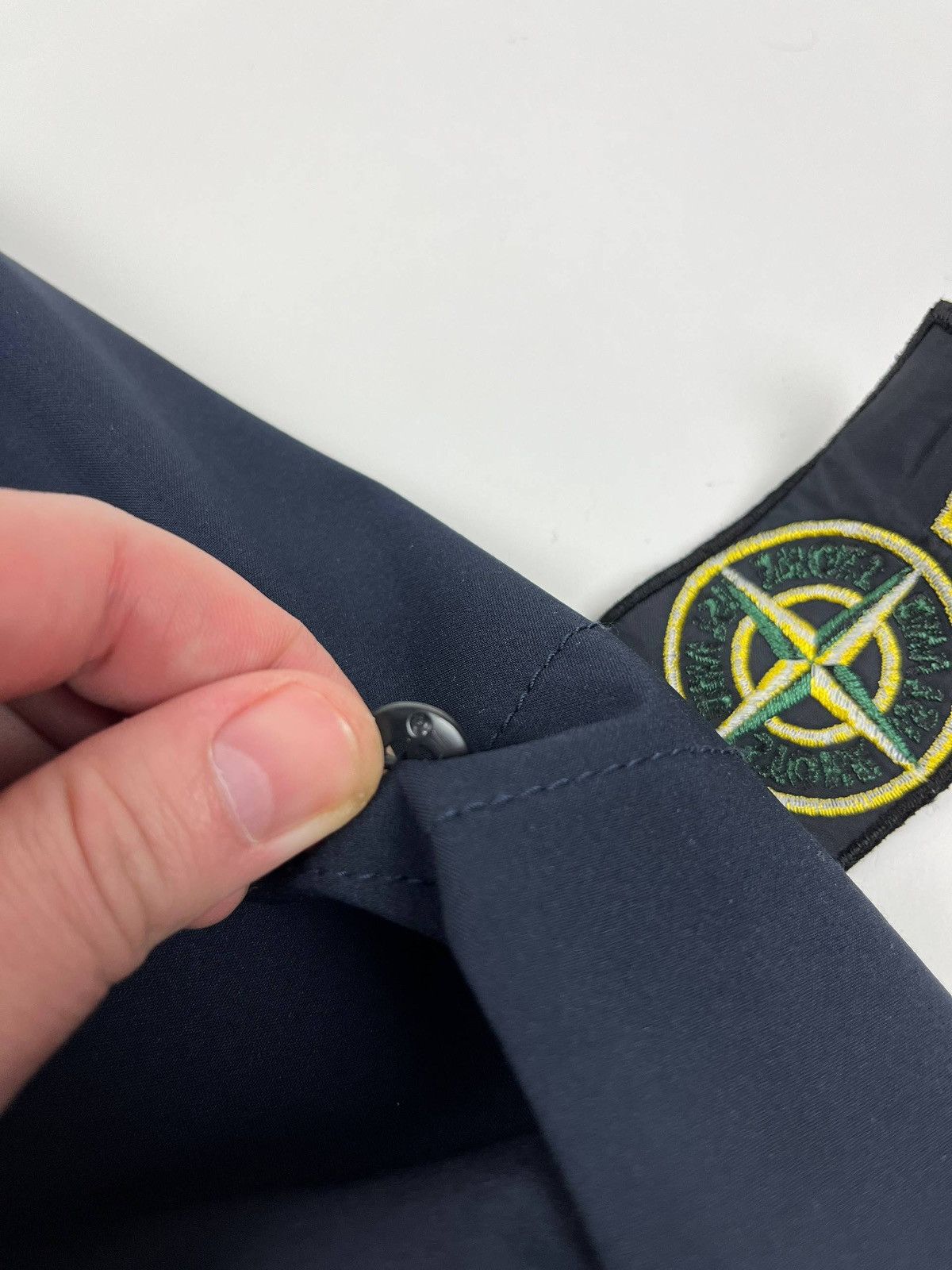Stone Island Stone Island Light Soft Shell R Jacket Navy Hooded Zip Size US M / EU 48-50 / 2 - 8 Thumbnail