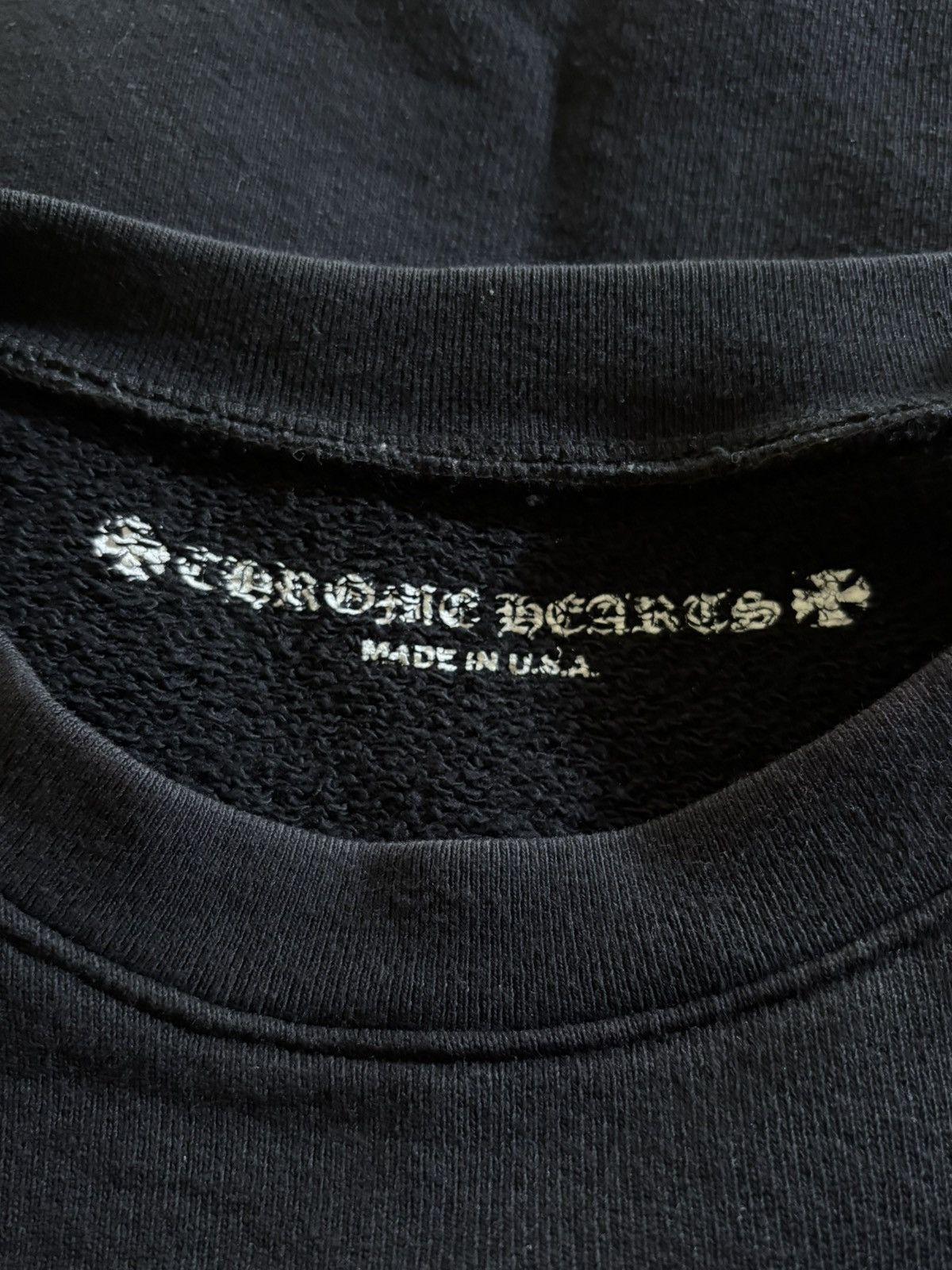 Chrome Hearts Chrome Hearts Chomper Crewneck - Size Large Size US L / EU 52-54 / 3 - 6 Thumbnail