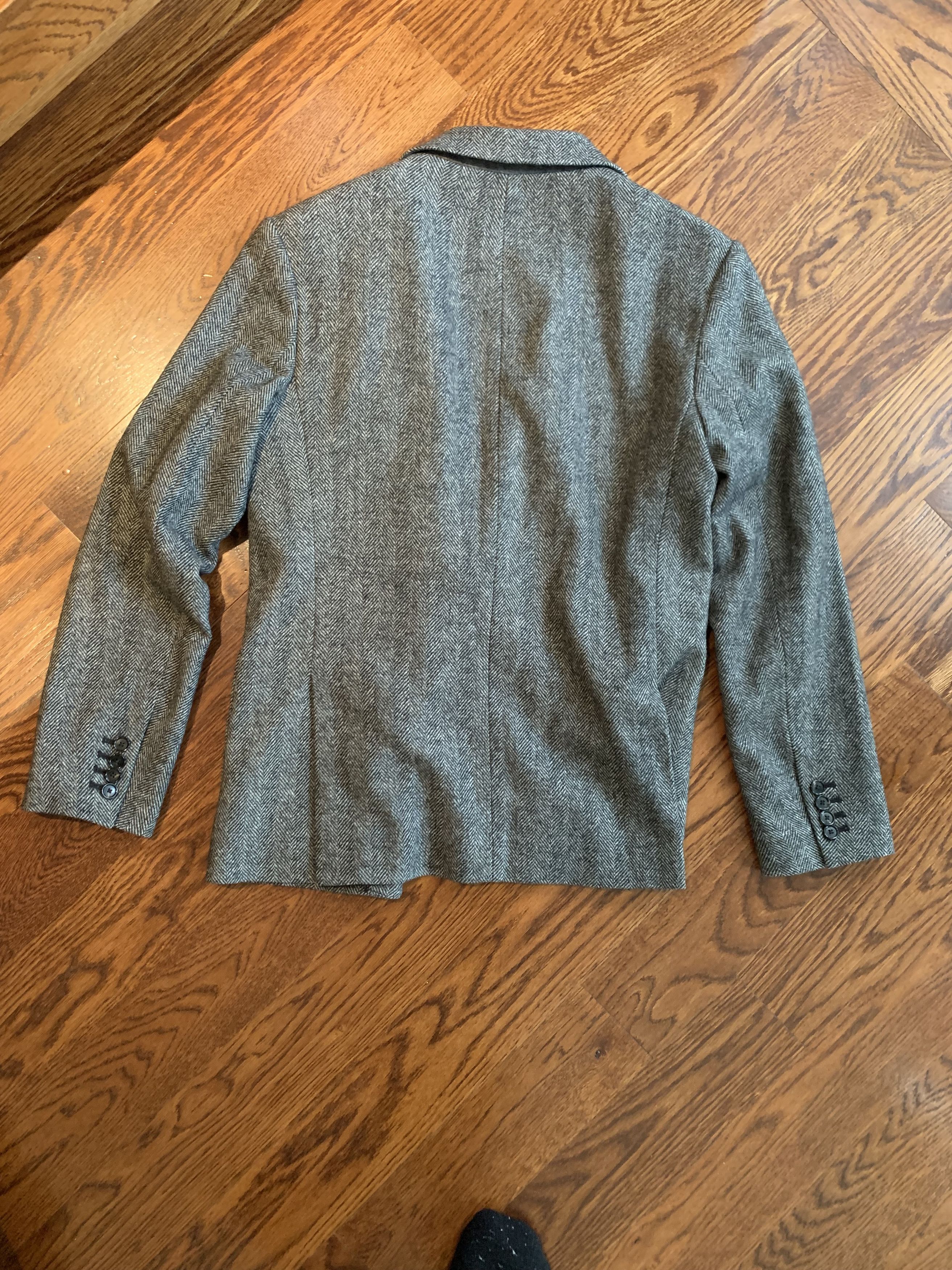 Brooklyn Tailors × Gap Herringbone Tweed Blazer Size 34S - 5 Thumbnail