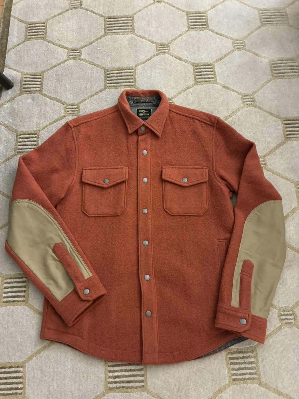 NWOT Todd Snyder Wool Blend Shirt Jacket