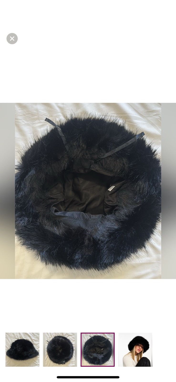 Vintage Fuzzy Beanie Hat Size ONE SIZE - 3 Thumbnail