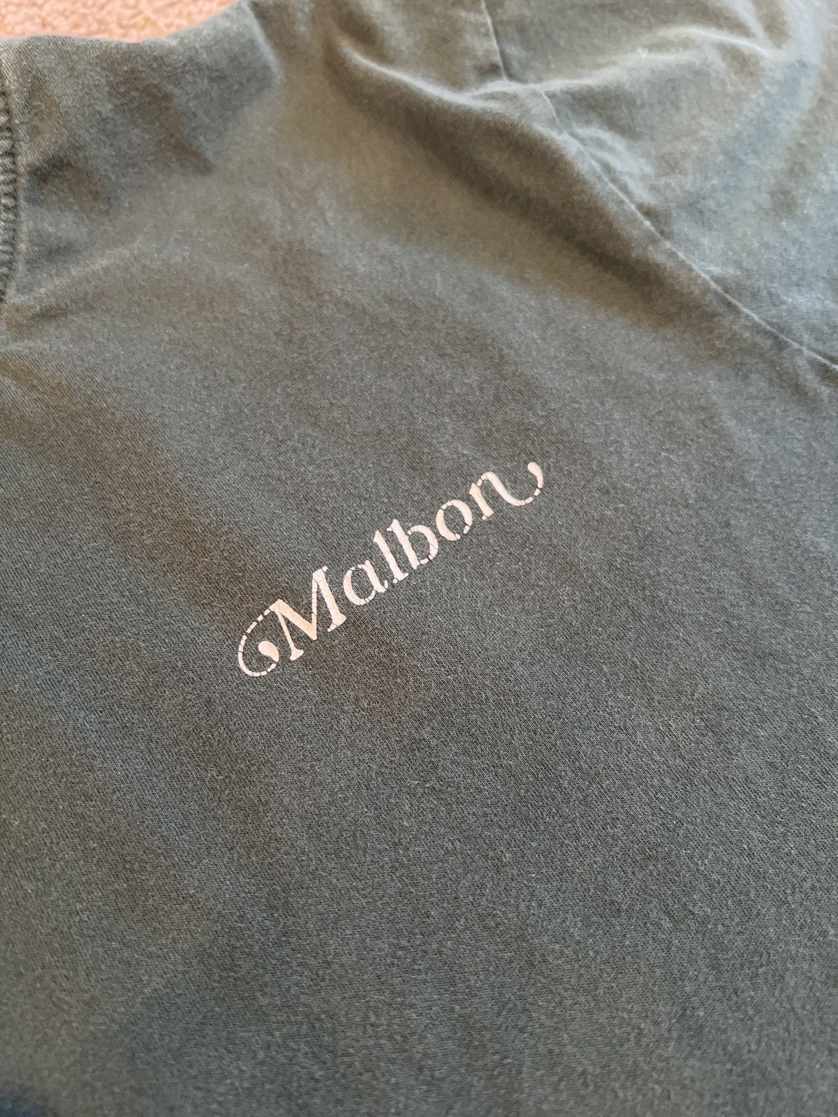 Malbon Malbon Golf T - Shirt Medium Forest Green Short Sleeve Logo Size US M / EU 48-50 / 2 - 2 Thumbnail