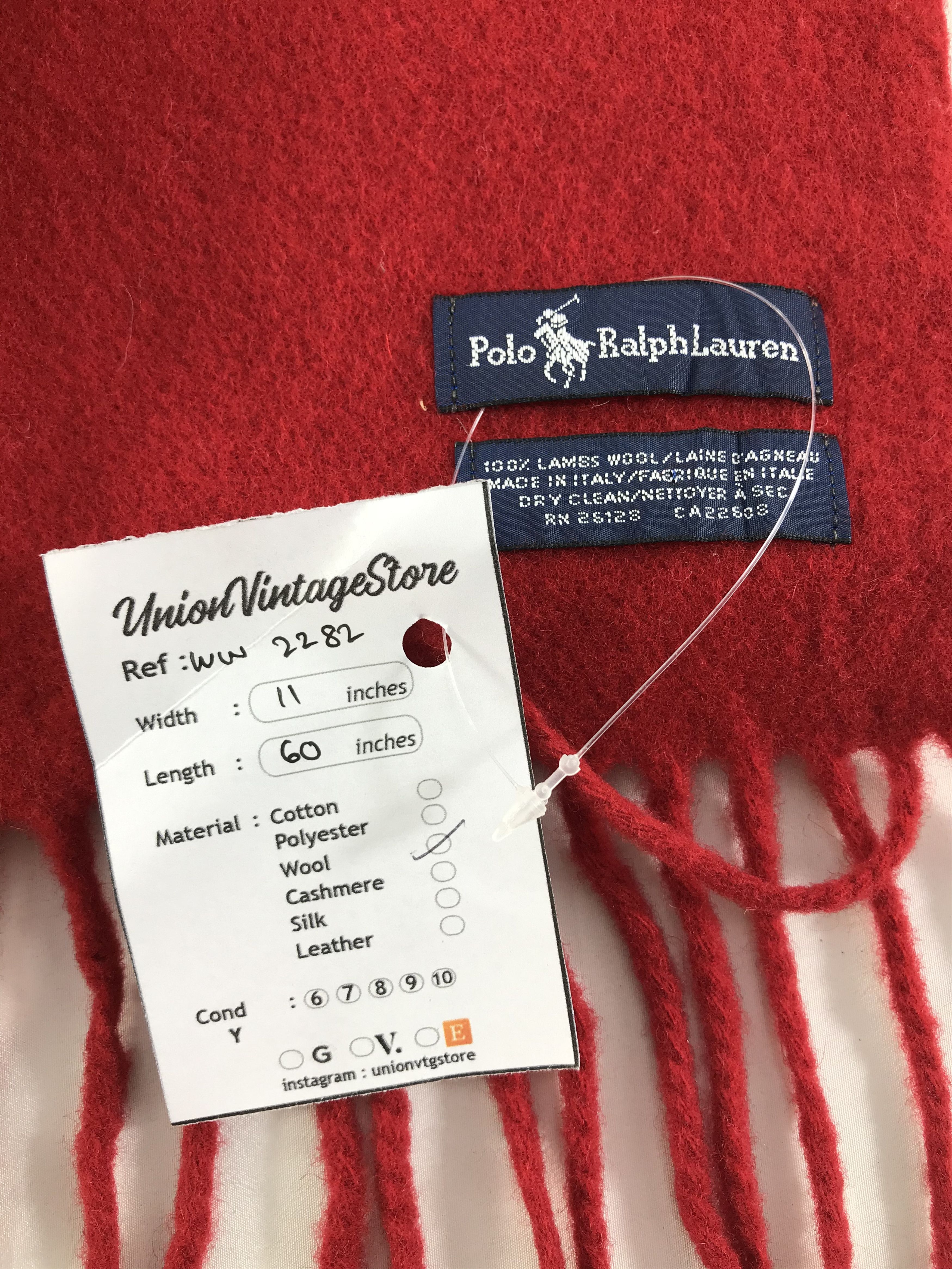 Polo Ralph Lauren Polo Ralph Lauren Scarf / Muffler / Neckwear - WW2282 Size ONE SIZE - 5 Thumbnail