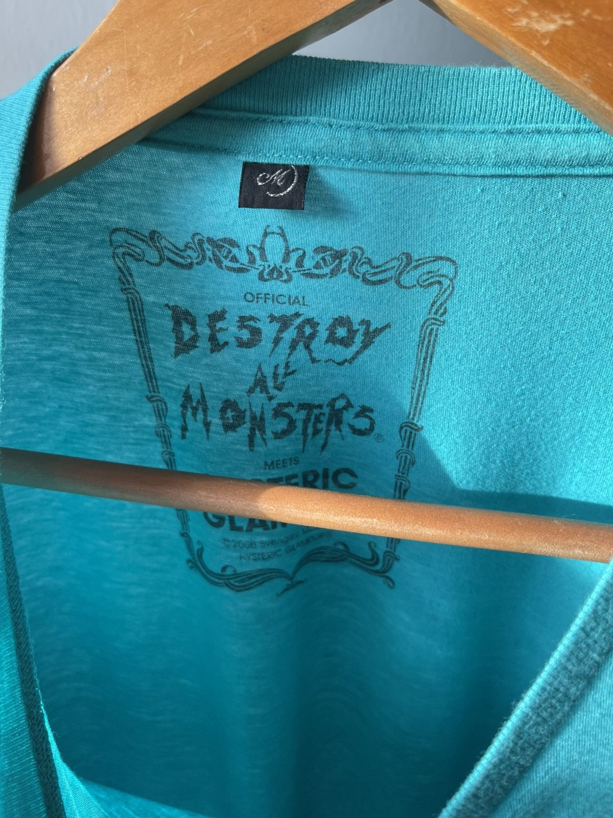 Hysteric Glamour 2006 Hysteric Glamour X Destroy Monsters Long Sleeve Size US M / EU 48-50 / 2 - 6 Thumbnail