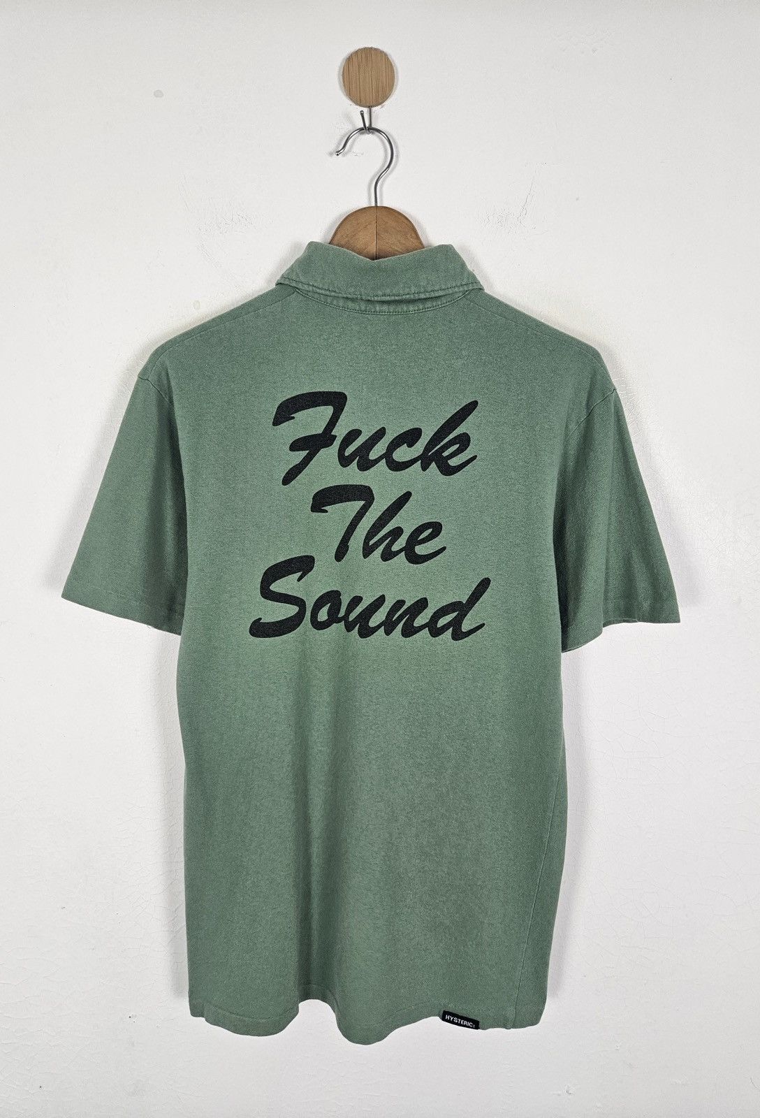 Hysteric Glamour Hysteric Glamour Fuck the Sound polo shirt Size US S / EU 44-46 / 1 - 2 Thumbnail