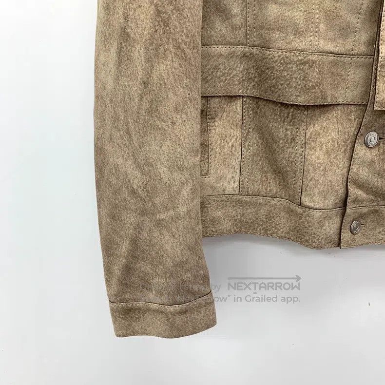 Dior Dior Brown suede sheepskin lapel long-sleeved leather jack Size US M / EU 48-50 / 2 - 4 Thumbnail