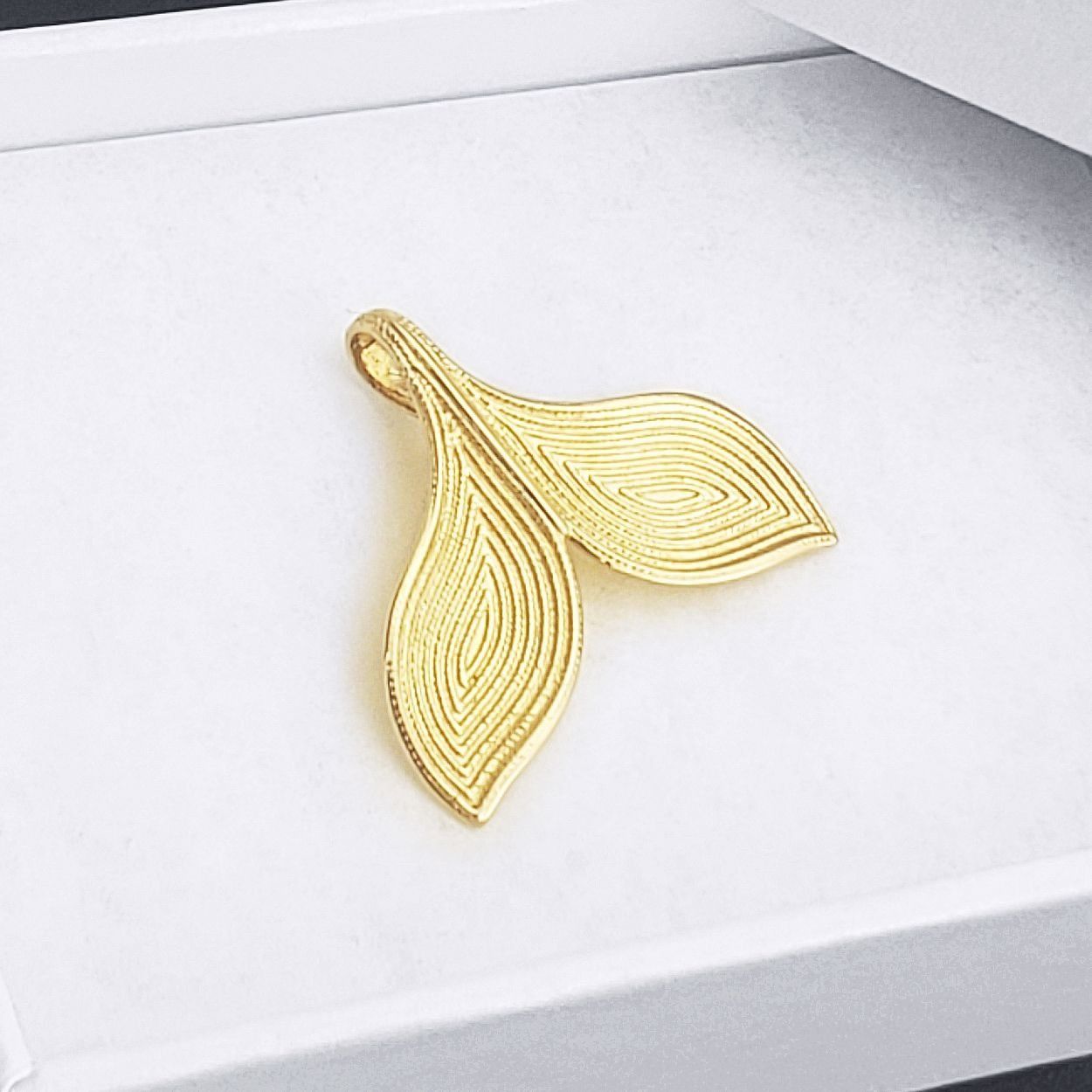 Other Mermaid Siren Tail Mythical Creature 14k Yellow Gold Whale Size ONE SIZE - 1 Thumbnail
