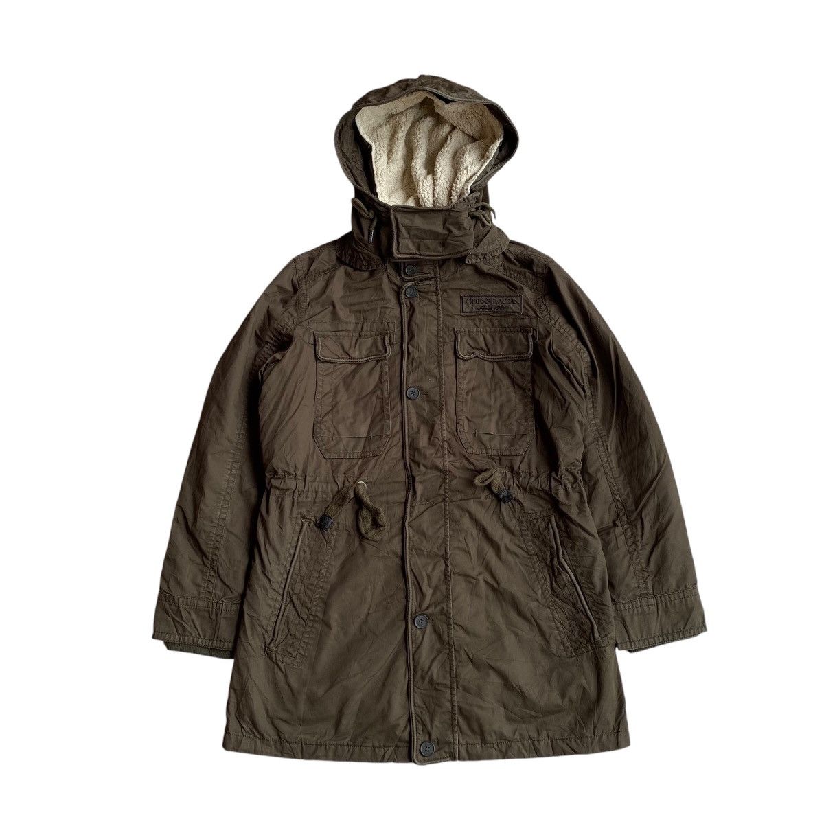 Guess Guess Los Angeles Fishtail Parka Jacket Size US L / EU 52-54 / 3 - 1 Thumbnail