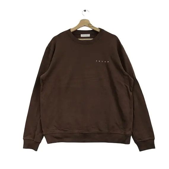 Vintage Vtg FUTUR PARISIAN LABEL Art Naked Nude Sweatshirt Pullover Size US XL / EU 56 / 4 - 2 Thumbnail