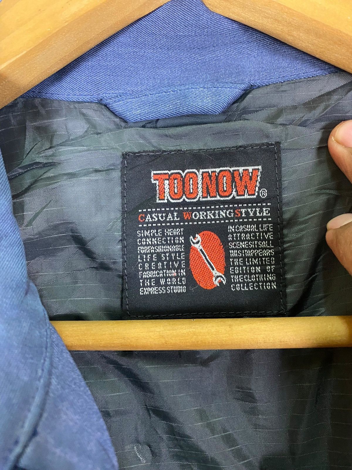 Japanese Brand Japanese Brand Too Now Zip Up Workwear Jacket Size US L / EU 52-54 / 3 - 12 Thumbnail