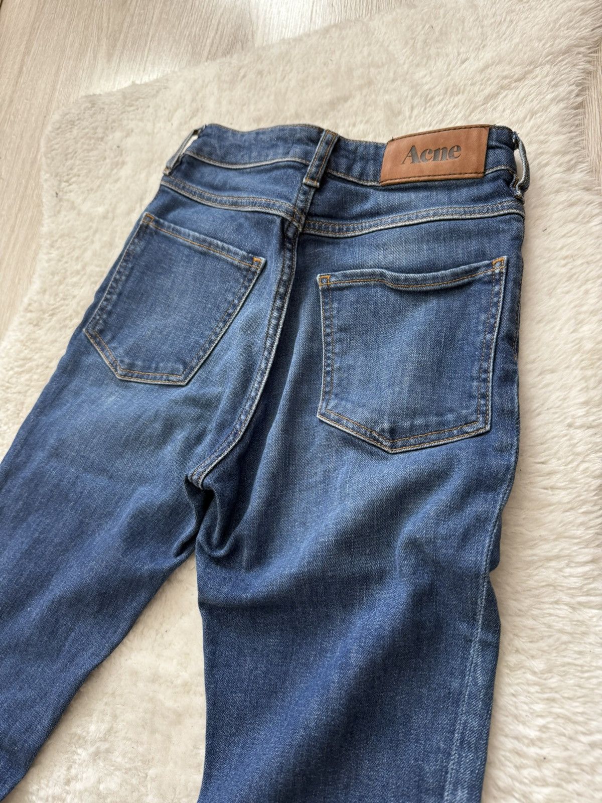 Acne Studios Acne Studios Needle Marine Jeans – W26 L32 Size 26" / US 2 / IT 38 - 2 Thumbnail