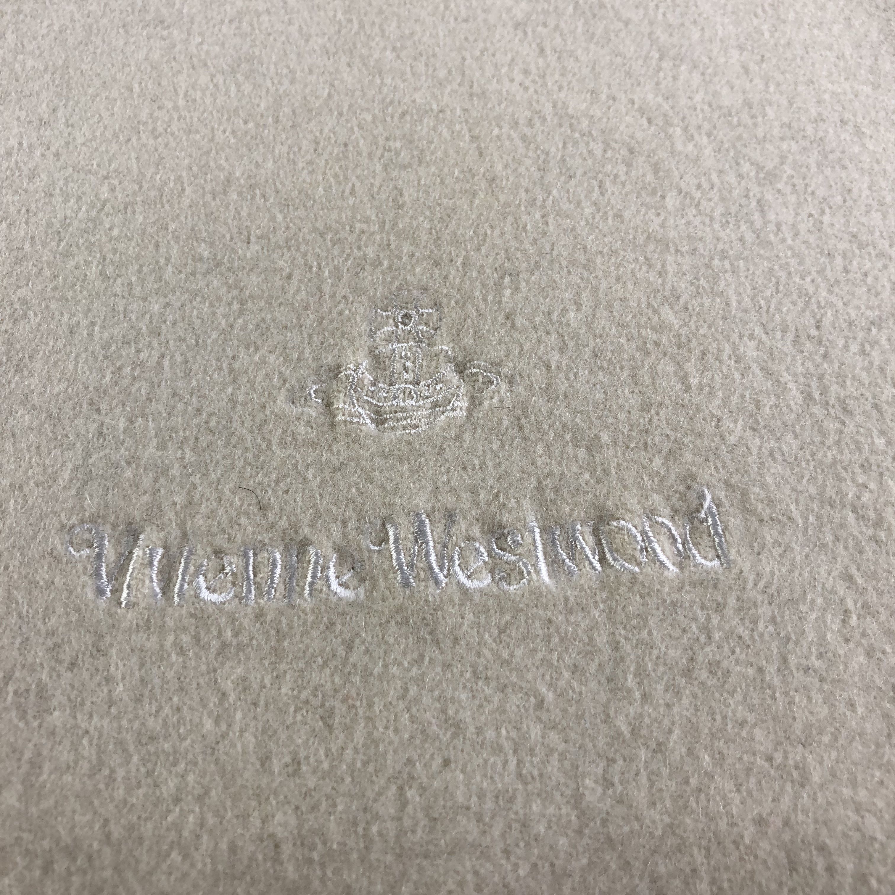 Vivienne Westwood Vivienne Westwood Wool Scarf Muffler V1809 Size ONE SIZE - 4 Thumbnail