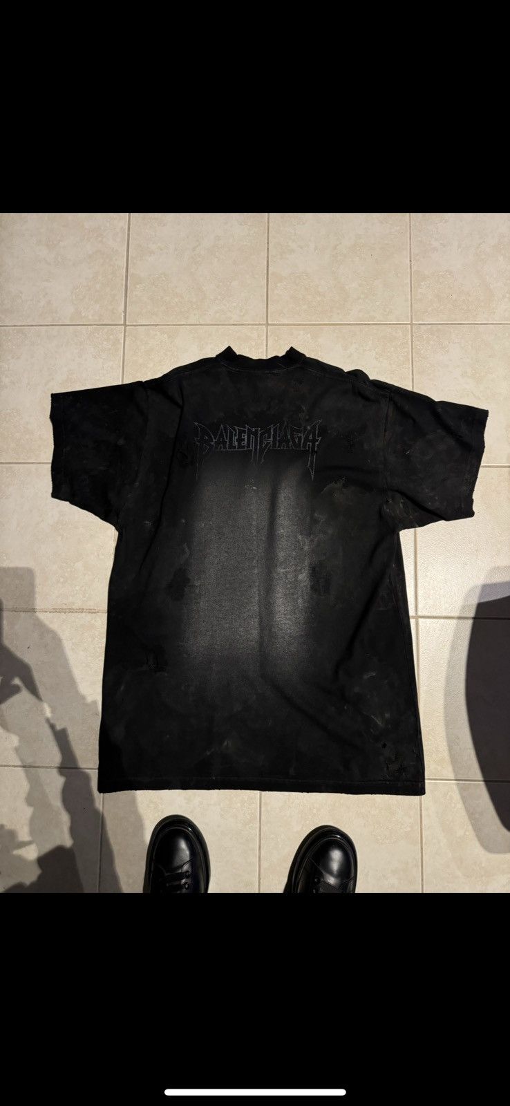 Balenciaga BALENCIAGA Paris Moon T-shirt Oversized Size US S / EU 44-46 / 1 - 4 Thumbnail