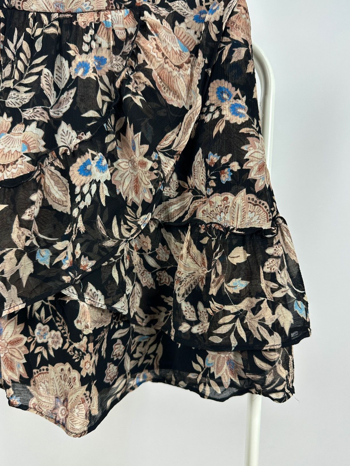 Sezane Sezane Carolina Floral Print Mini Skirt Size 26" / US 2 / IT 38 - 8 Thumbnail
