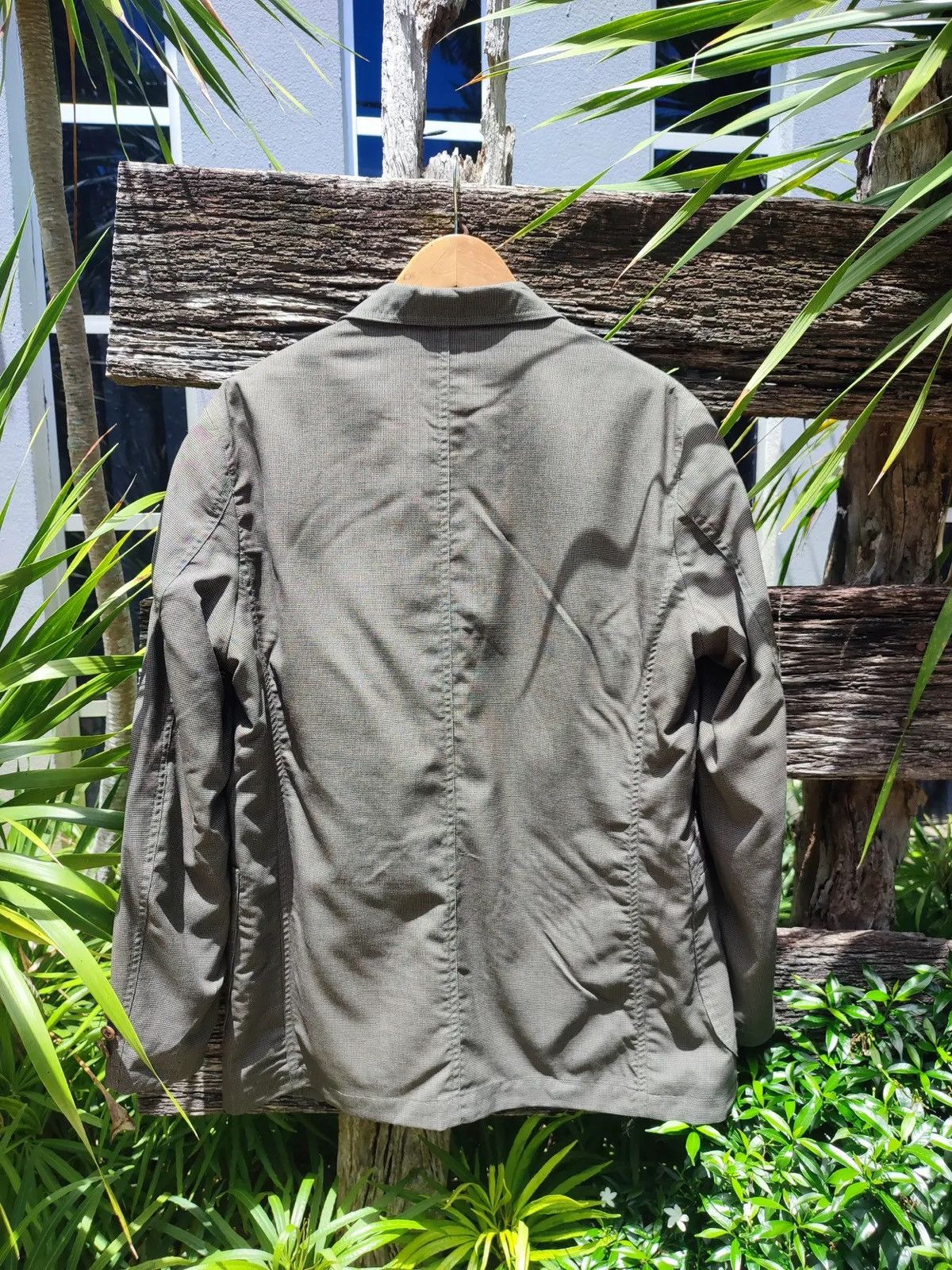 Kansai Yamamoto SISSY by Kansai Yamamoto Gray Tailored Blazer Size 44R - 7 Thumbnail