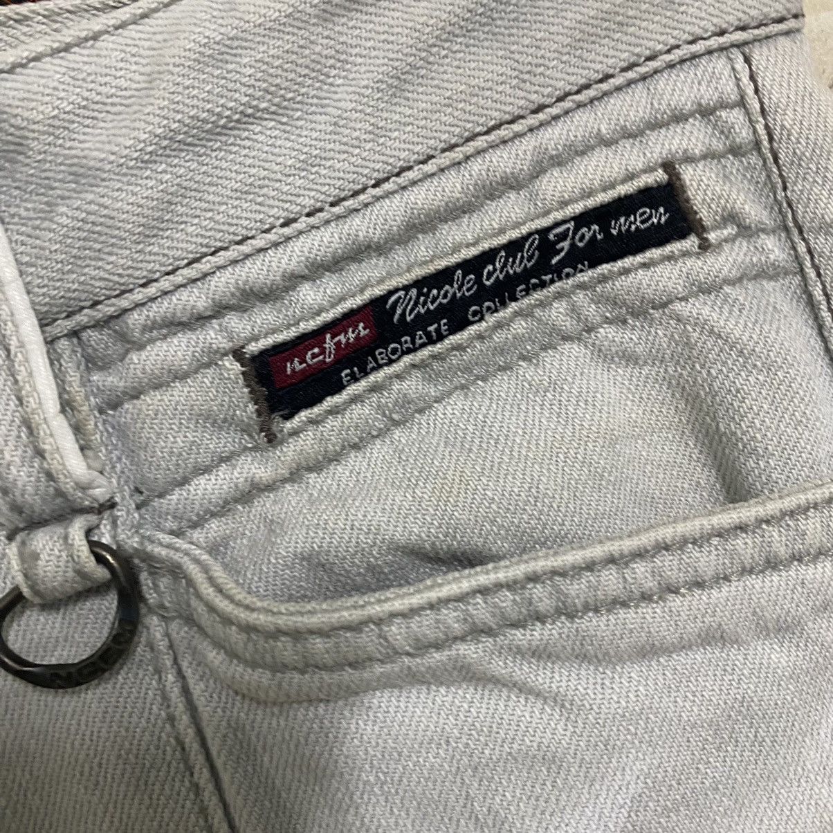 Nicole Club Nicole Club For Men Denim Fleur Flare Pants Size US 29 - 16 Thumbnail