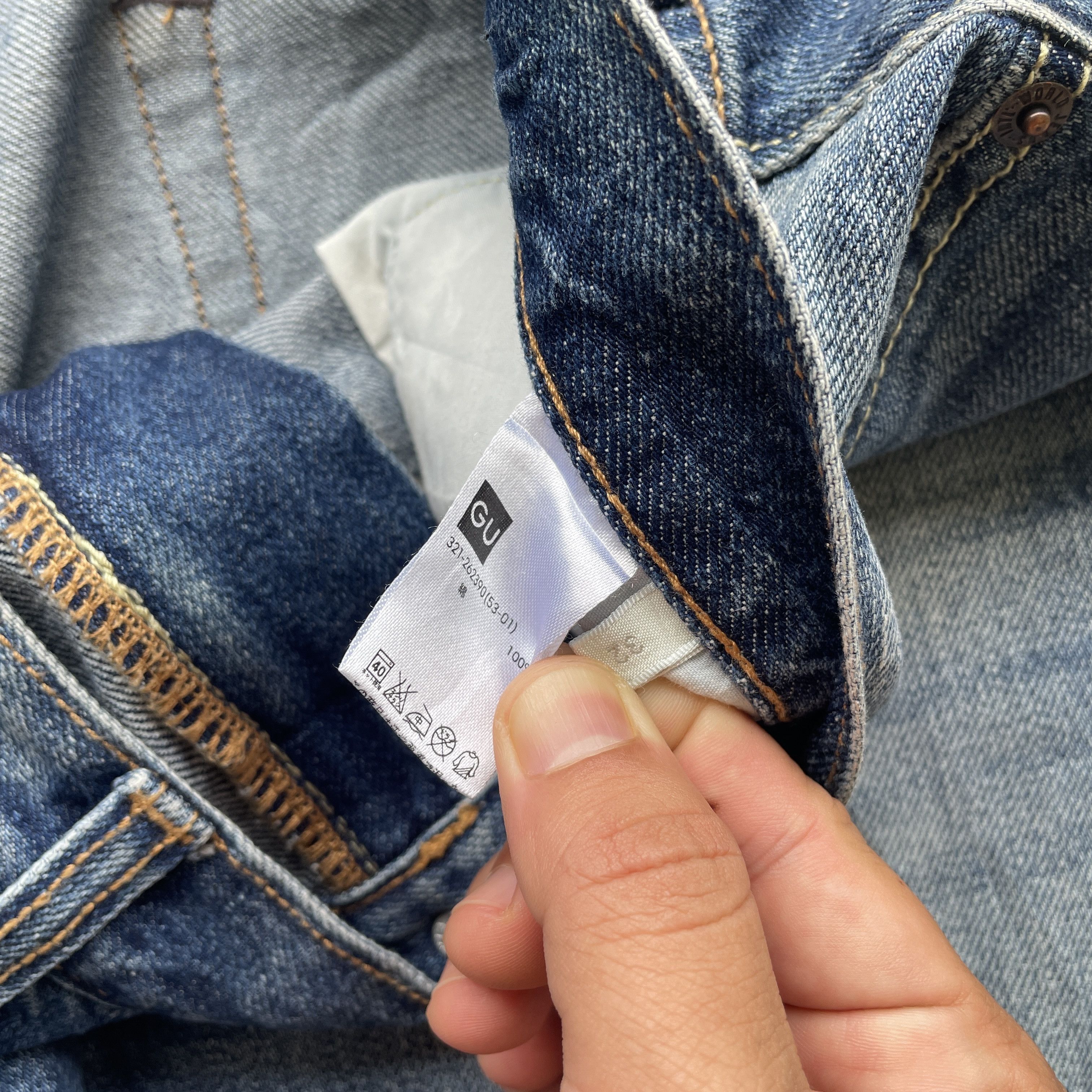 Japanese Brand Vintage Japanese Stonewashed Distressed Faded Jeans Pants Size US 33 - 6 Thumbnail