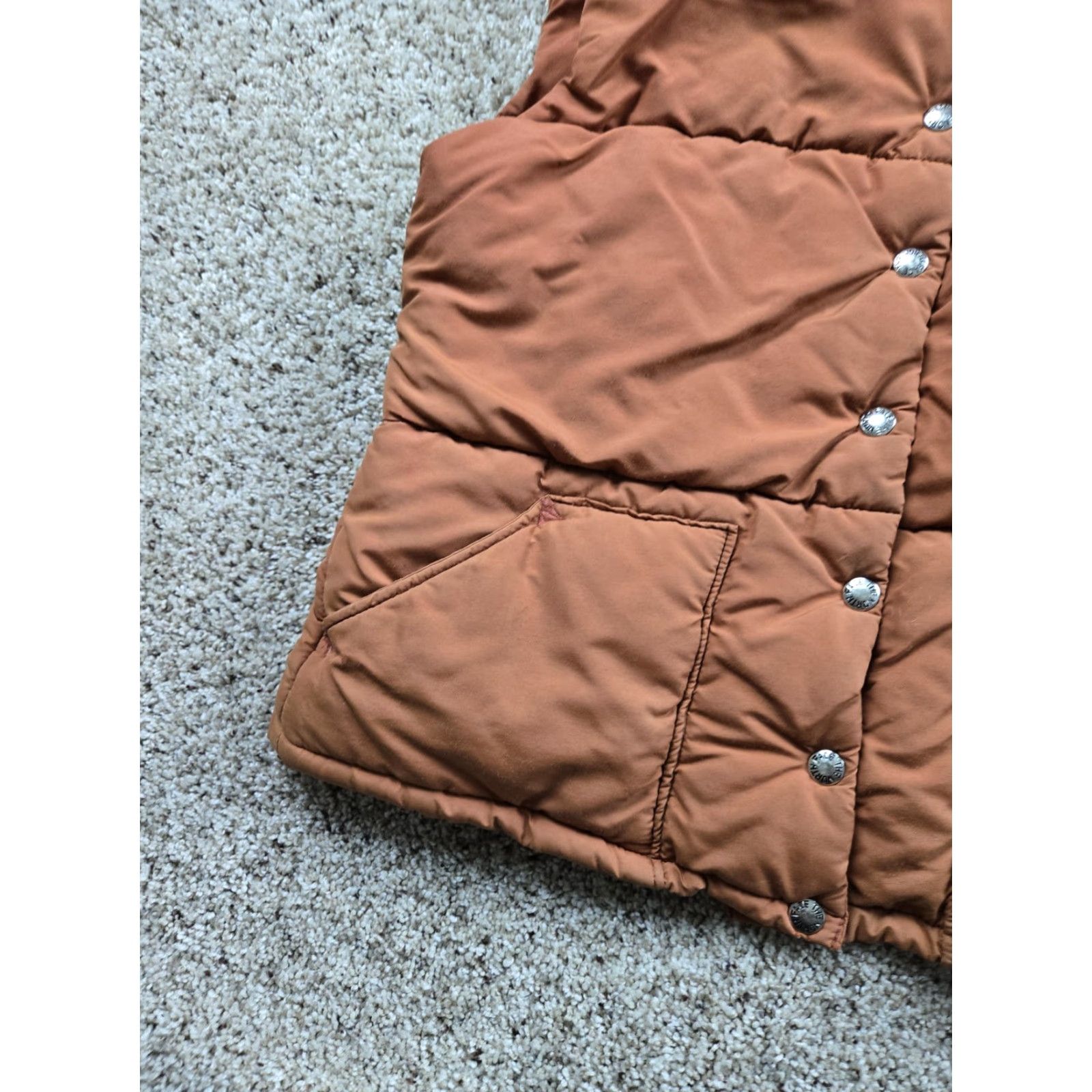 The North Face VINTAGE The North Face Vest Womens L Brown Quilted Puffer Snap USA Made 70s Size L / US 10 / IT 46 - 5 Thumbnail