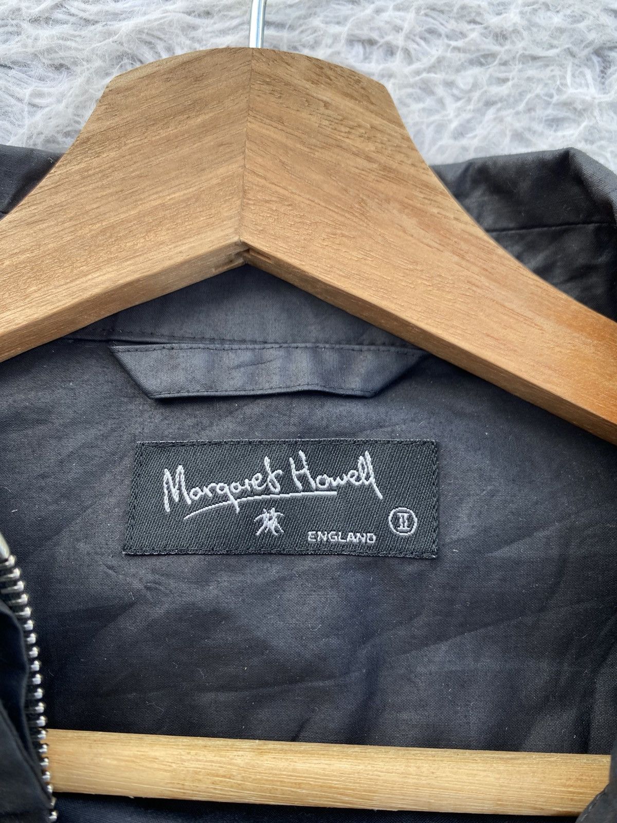 Margaret Howell Rare Vintage Margaret Howell Black Designs Women Jacket Size S / US 4 / IT 40 - 8 Thumbnail