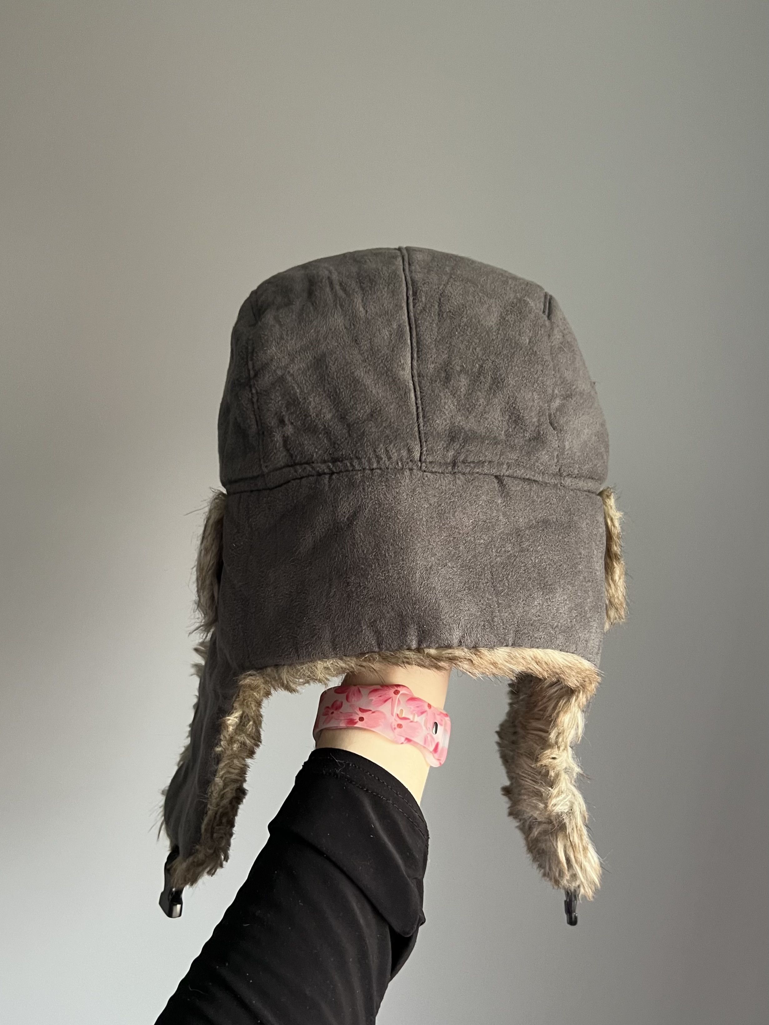 Vintage Vintage Trapper Hat Mohair Fuzzy Ushanka Y2K Size ONE SIZE - 4 Thumbnail
