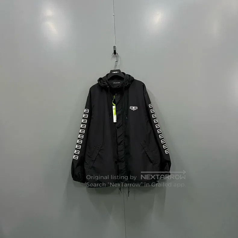 Balenciaga Balenciaga Side BB Printed Jacket Size XS / US 0-2 / IT 36-38 - 1 Thumbnail